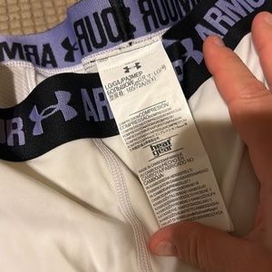 Women’s Under Armour sliding shorts